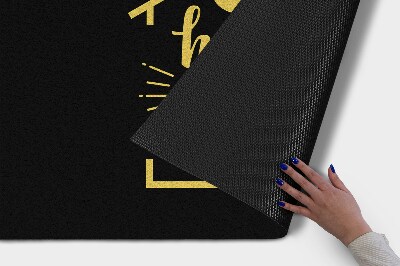 Tapete de entrada Inscrição Sweet Home