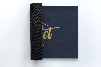 Tapete capacho Letras Sweet Home