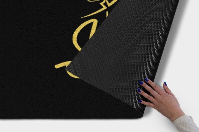 Tapete de entrada Inscrição Sweet Home