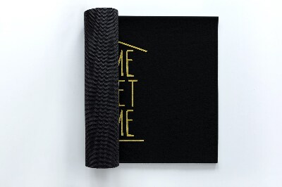 Tapete de entrada Inscrição Sweet Home