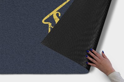 Tapete capacho Placa de boas-vindas