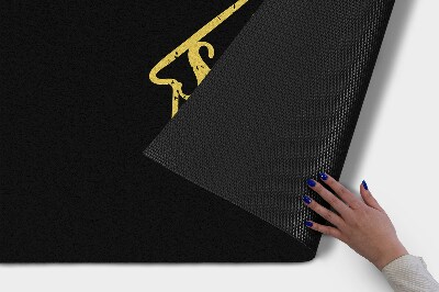 Tapete de entrada Placa de boas-vindas