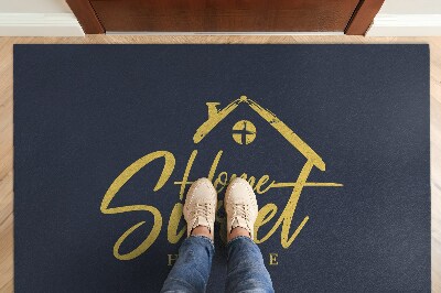 Tapete capacho Com a inscrição