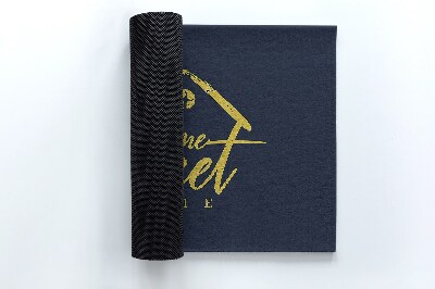 Tapete capacho Com a inscrição