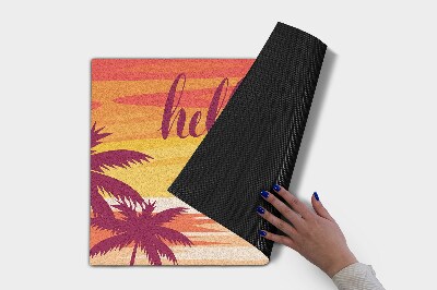 Tapete de entrada Pôr do sol