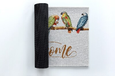 Tapete capacho Papagaios