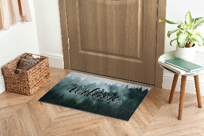 Tapete capacho Bem-vindo à Floresta