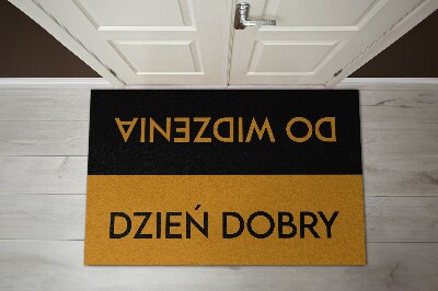 Tapete capacho Bom dia