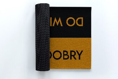 Tapete capacho Bom dia