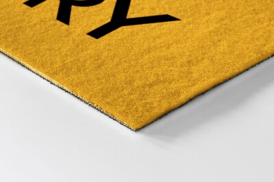 Tapete capacho Bom dia