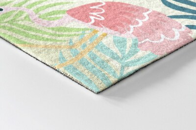 Tapete capacho Folhas tropicais