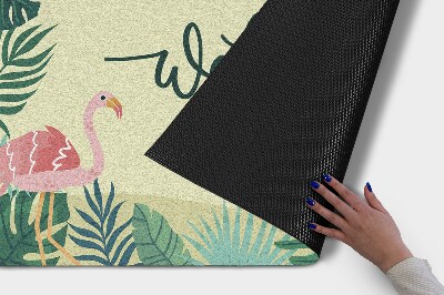 Tapete capacho Folhas tropicais