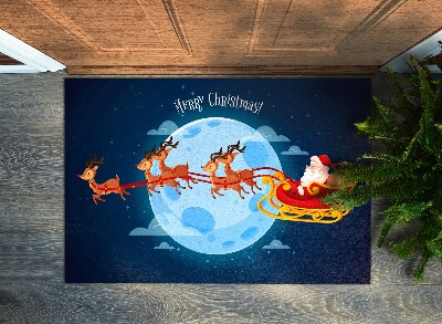 Wycieraczka wewnętrzna Świąteczna Sanie Mikołaja