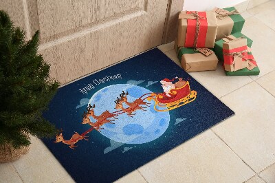 Wycieraczka wewnętrzna Świąteczna Sanie Mikołaja