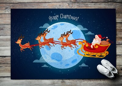 Wycieraczka wewnętrzna Świąteczna Sanie Mikołaja