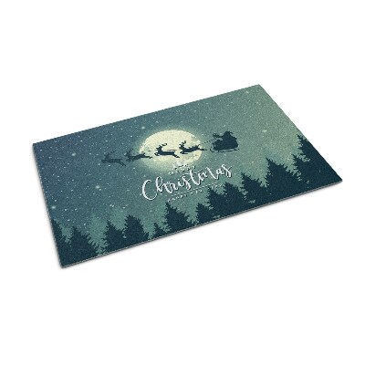 Wycieraczka wewnętrzna Sanie Mikołaja Świąteczna