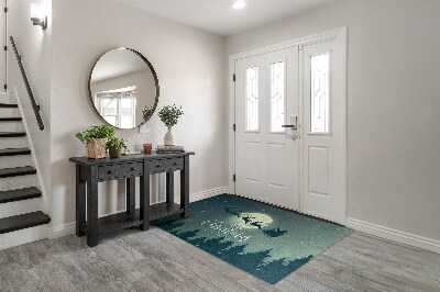 Wycieraczka wewnętrzna Sanie Mikołaja Świąteczna