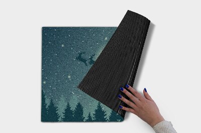 Wycieraczka wewnętrzna Sanie Mikołaja Świąteczna