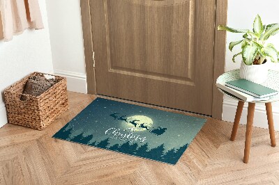 Wycieraczka wewnętrzna Sanie Mikołaja Świąteczna