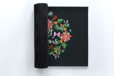 Wycieraczka wewnętrzna Wesołych Świąt Świąteczna