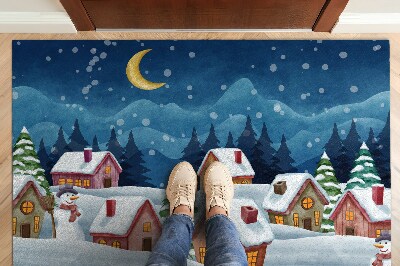 Wycieraczka wewnętrzna Świąteczna Zimowa