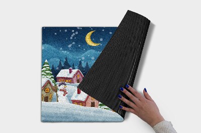 Wycieraczka wewnętrzna Świąteczna Zimowa