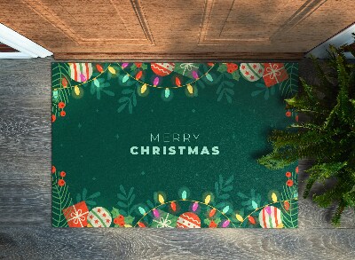 Wycieraczka pod drzwi Świąteczny motyw