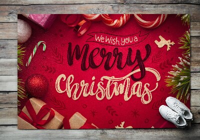 Wycieraczka pod drzwi Wesołych Świąt