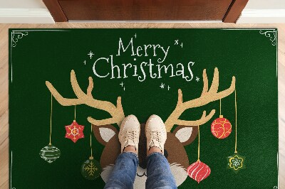 Wycieraczka pod drzwi Świąteczny renifer