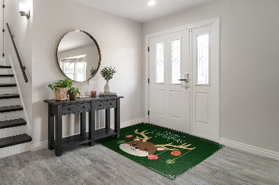 Wycieraczka pod drzwi Świąteczny renifer