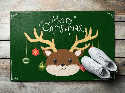 Wycieraczka pod drzwi Świąteczny renifer