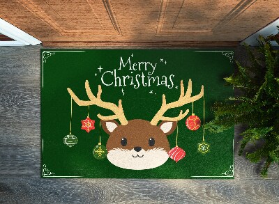 Wycieraczka pod drzwi Świąteczny renifer