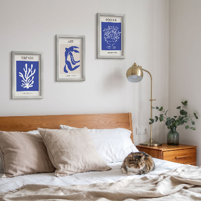 Conjunto de molduras com imagens Pôsteres de Arte Abstrata de Henri Matisse
