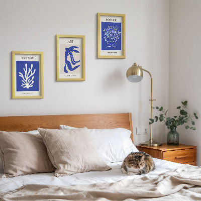 Conjunto de molduras com imagens Pôsteres de Arte Abstrata de Henri Matisse