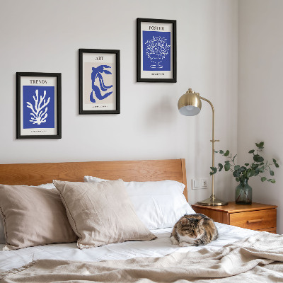 Conjunto de molduras com imagens Pôsteres de Arte Abstrata de Henri Matisse