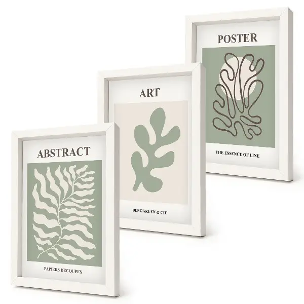 Conjunto de quadros com artes de Henri Matisse estampas florais