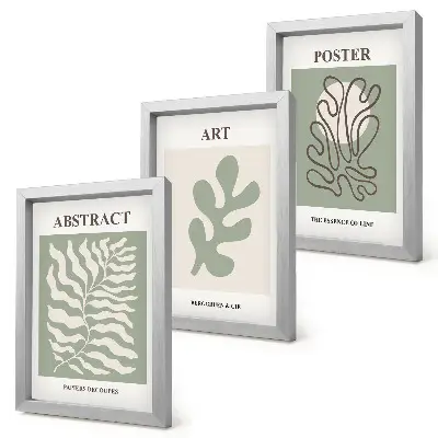 Conjunto de quadros com artes de Henri Matisse estampas florais