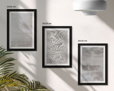 Conjunto de molduras com imagens Estruturas de textura modernas em estilo minimalista