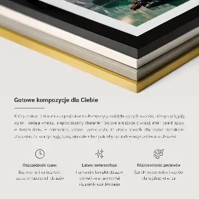 Composição de quadros moderna lírios no jardim com flores coloridas