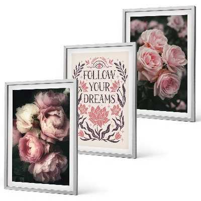 Conjunto de quadros para sala de estar Inscrição 
