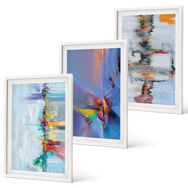 Composição de quadros moderna Composições de pintura abstrata