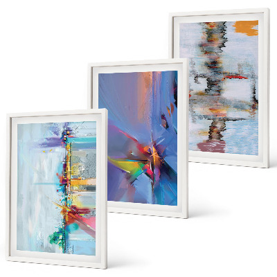 Composição de quadros moderna Composições de pintura abstrata