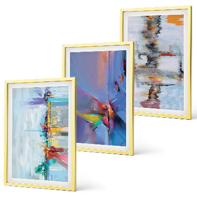 Composição de quadros moderna Composições de pintura abstrata
