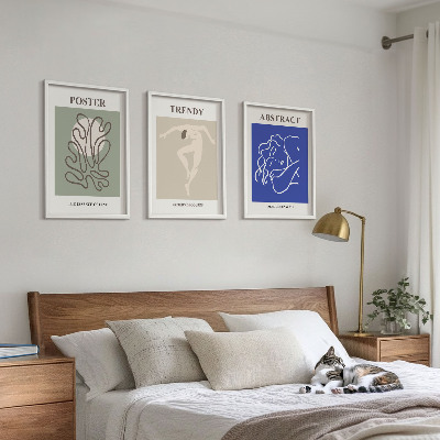 Composição de quadros moderna Gráficos em pastel de Henri Matisse