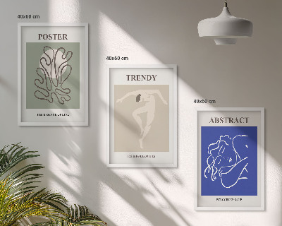 Composição de quadros moderna Gráficos em pastel de Henri Matisse