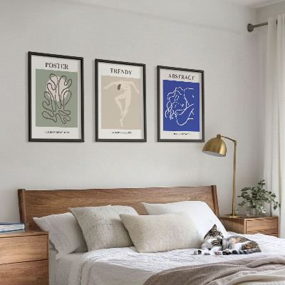 Composição de quadros moderna Gráficos em pastel de Henri Matisse