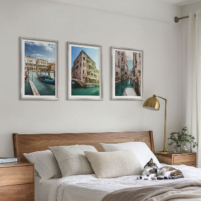 Composição de quadros moderna Arquitetura dos canais de Veneza