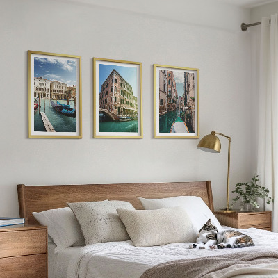 Composição de quadros moderna Arquitetura dos canais de Veneza