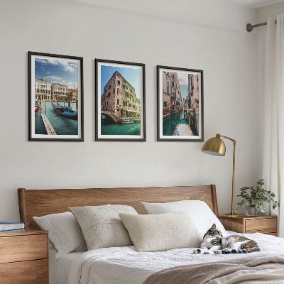 Composição de quadros moderna Arquitetura dos canais de Veneza
