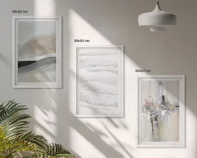 Composição de quadros moderna com padrões abstratos da Terra